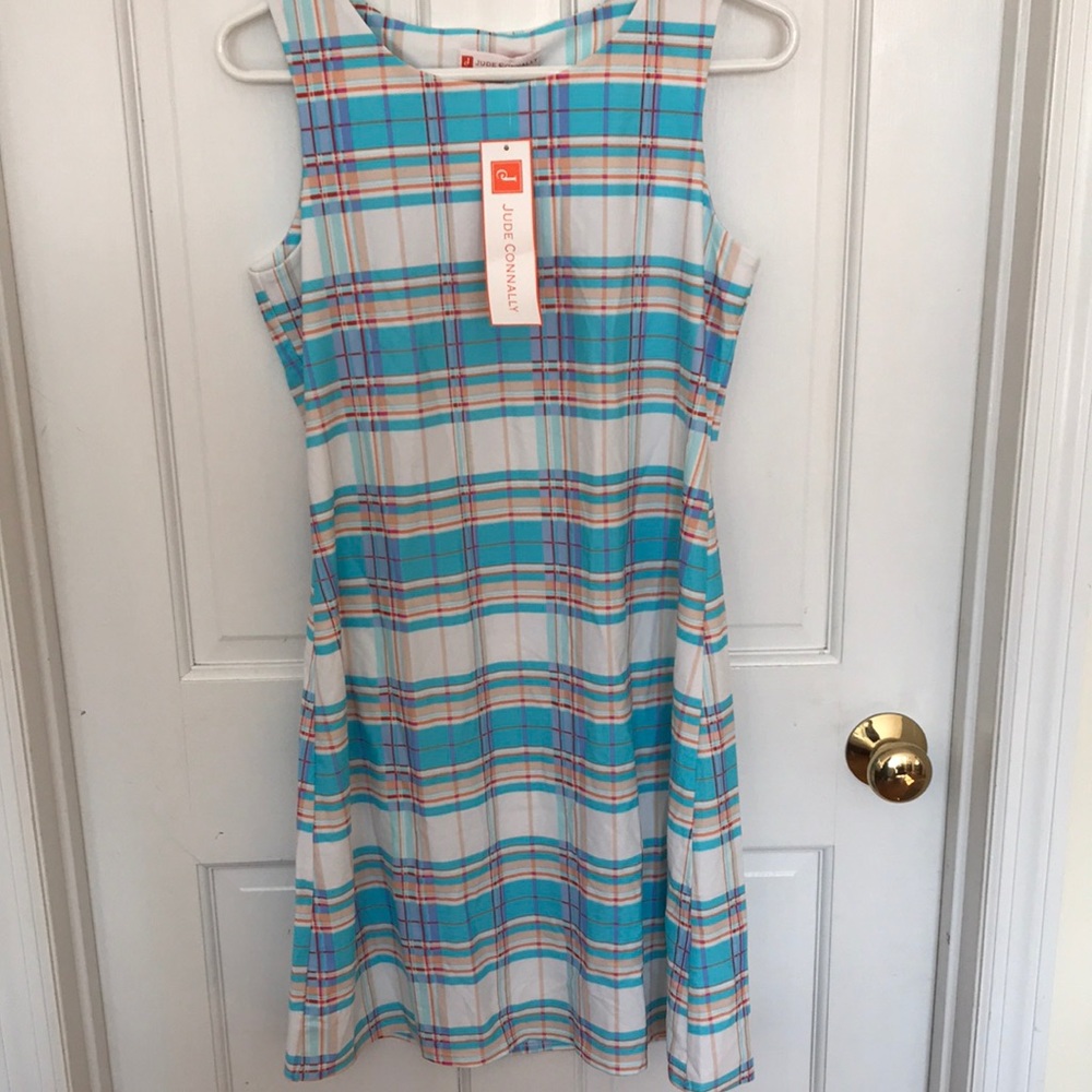 Jude Connally Small Plaid Dress